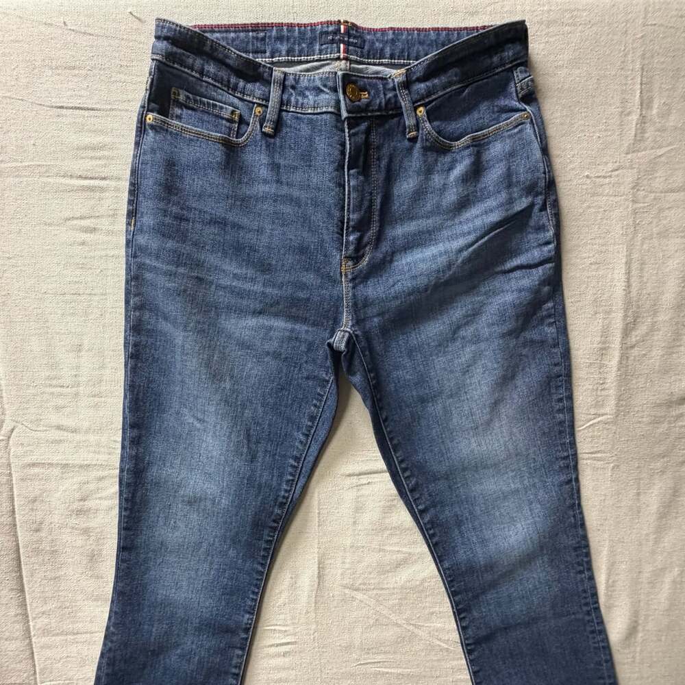 Tommy Hilfiger Women's Blue Denim Skinny Jeans